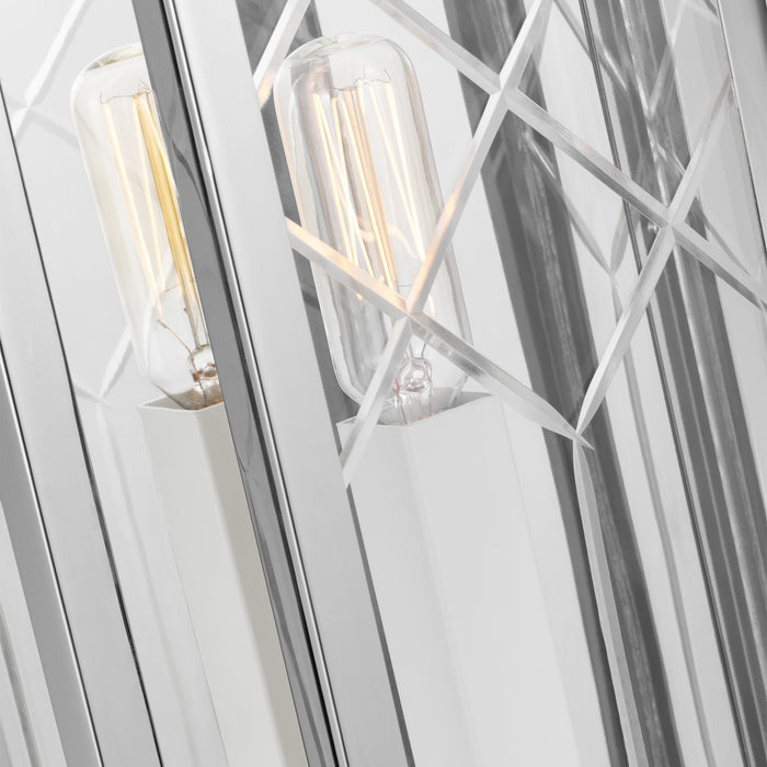Visual Comfort Studio AW1161PN One Light Wall Sconce, Polished Nickel