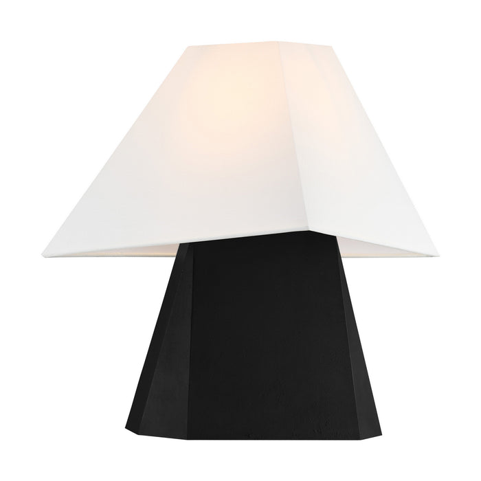 Visual Comfort Studio KT1361AI1 LED Table Lamp, Aged Iron