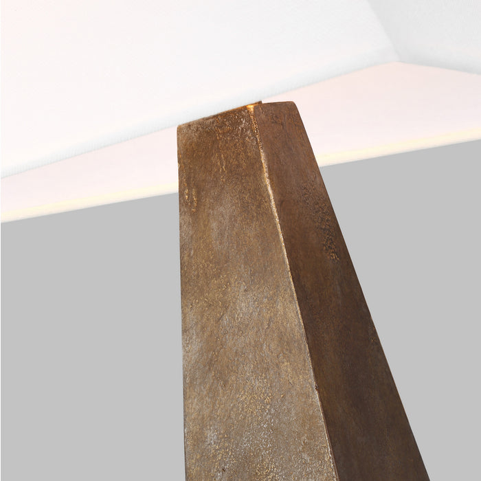 Visual Comfort Studio KT1371ADB1 LED Table Lamp, Antique Gild