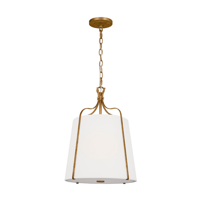 Visual Comfort Studio AP1241ADB One Light Pendant, Antique Gild