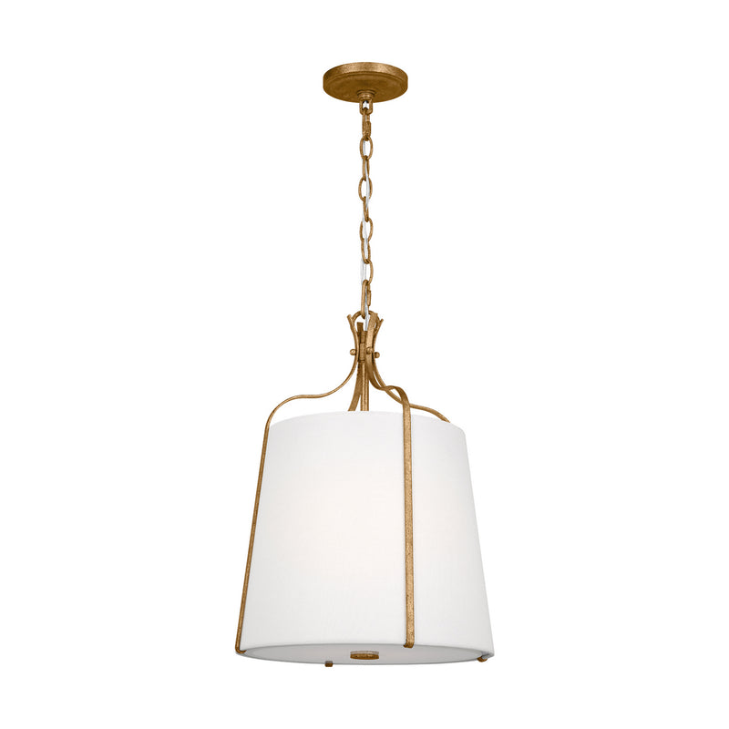 Visual Comfort Studio AP1241ADB One Light Pendant, Antique Gild