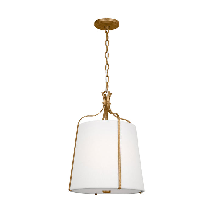 Visual Comfort Studio AP1241ADB One Light Pendant, Antique Gild