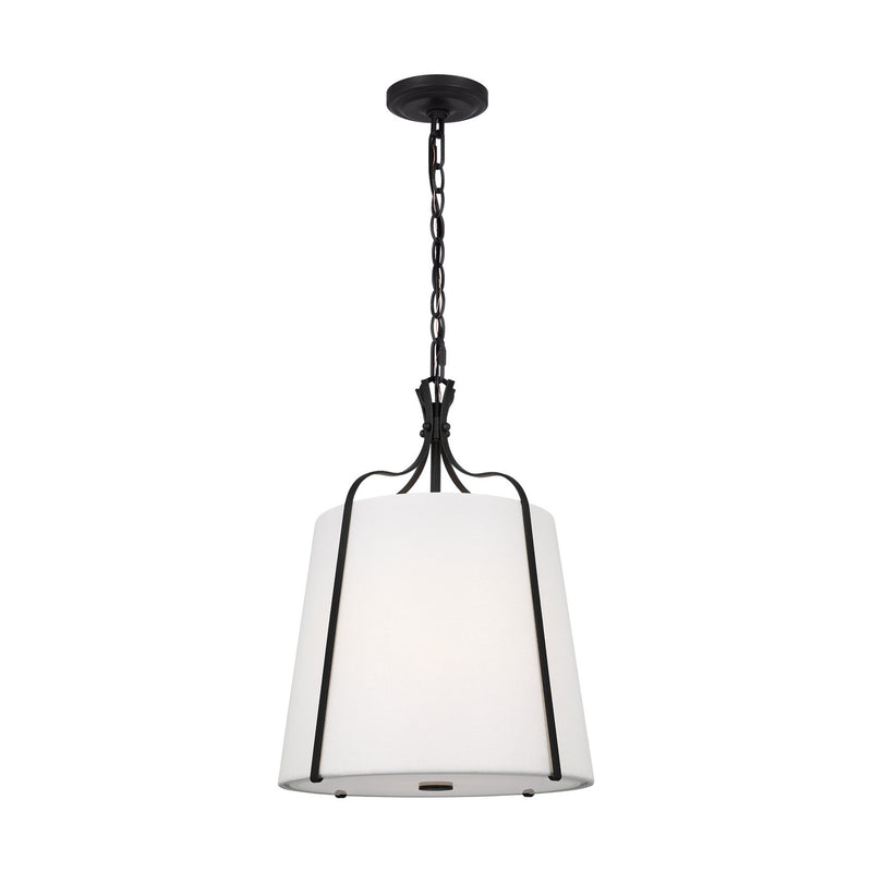 Visual Comfort Studio AP1241SMS One Light Pendant, Smith Steel