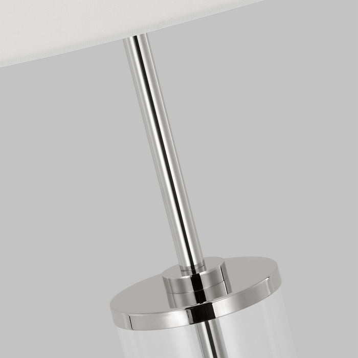 Visual Comfort Studio ET1481PN1 LED Floor Lamp, Polished Nickel