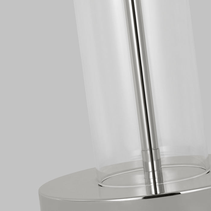 Visual Comfort Studio ET1481PN1 LED Floor Lamp, Polished Nickel