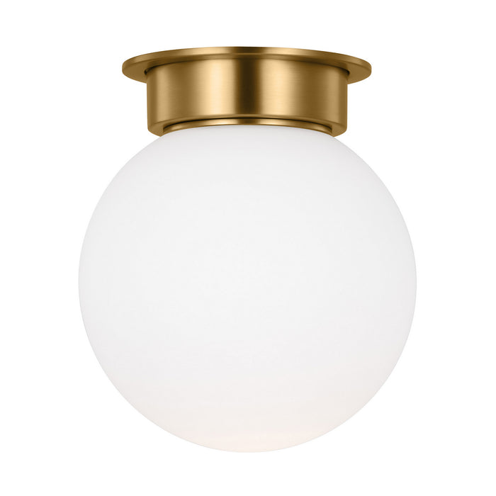 Visual Comfort Studio KF1101BBS One Light Flush Mount, Burnished Brass