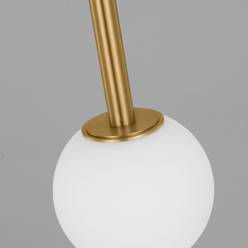 Visual Comfort Studio KP1141BBS One Light Pendant, Burnished Brass