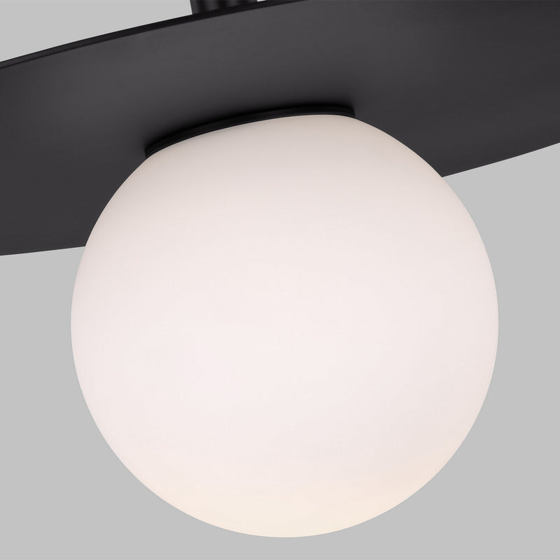 Visual Comfort Studio KP1141MBK One Light Pendant, Midnight Black