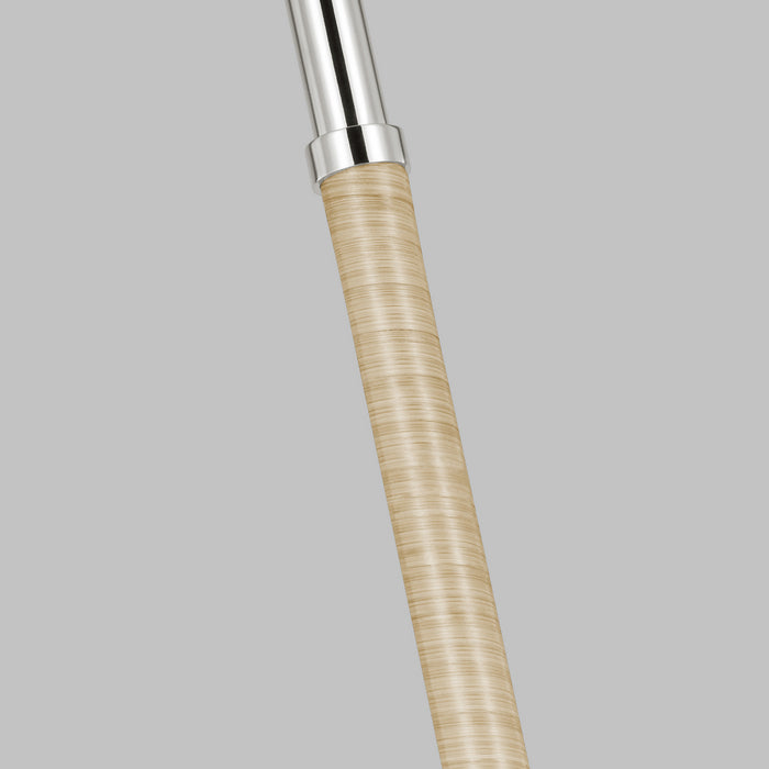 Visual Comfort Studio AEP1061PN One Light Pendant, Polished Nickel