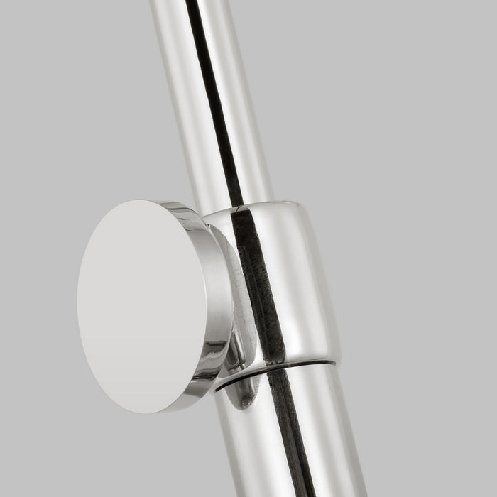 Visual Comfort Studio AET1041PN1 One Light Table Lamp, Polished Nickel