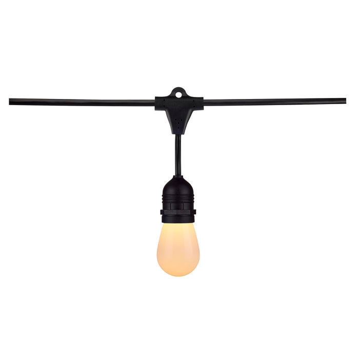 Satco S11292 LED String Light, Black