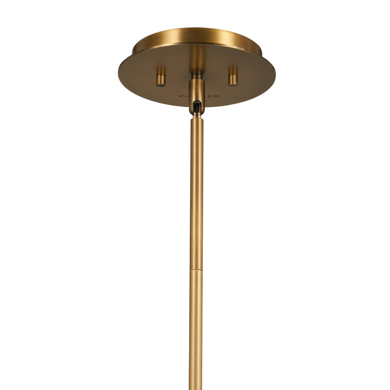 Kichler 44171BK Three Light Pendant, Black