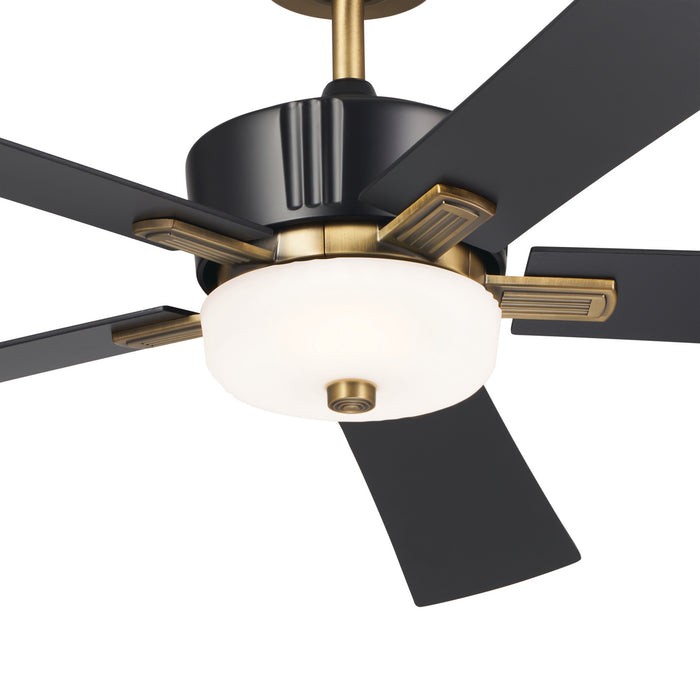 Kichler 300395SBK 56" Ceiling Fan, Satin Black