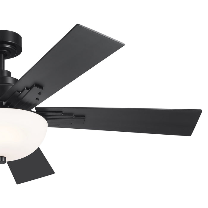 Kichler 300345SBK 52" Ceiling Fan, Satin Black