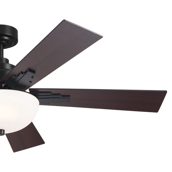 Kichler 300345SBK 52" Ceiling Fan, Satin Black