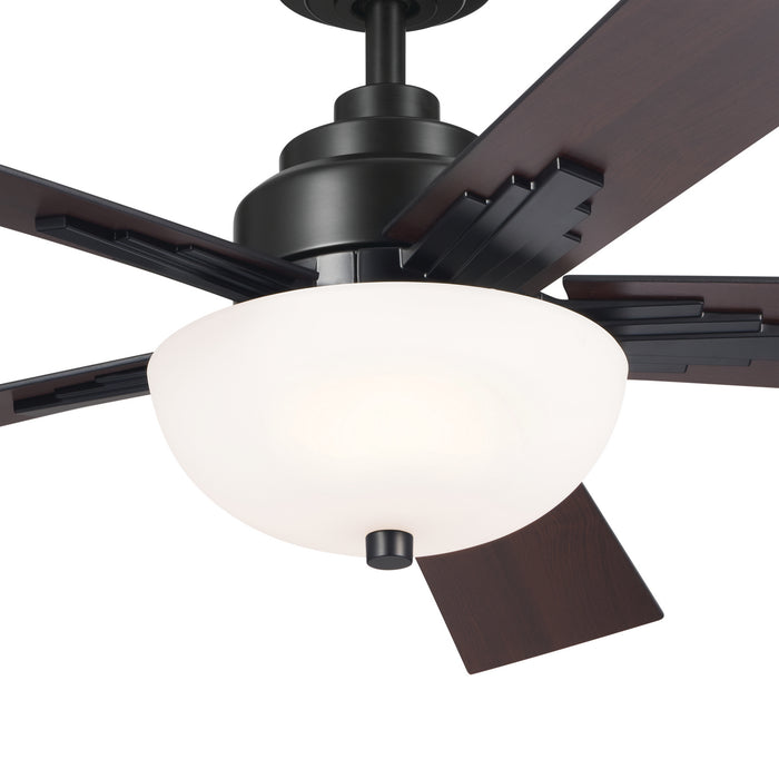 Kichler 300345SBK 52" Ceiling Fan, Satin Black