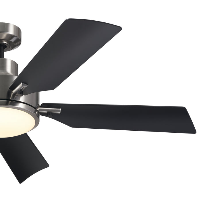 Kichler 330057BSS 56" Ceiling Fan, Brushed Stainless Steel