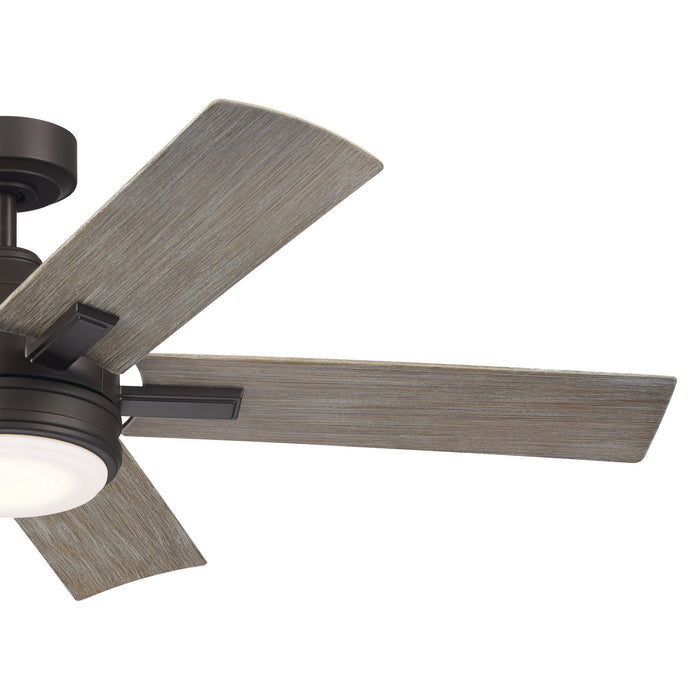 Kichler 310075OZ 52" Ceiling Fan, Olde Bronze