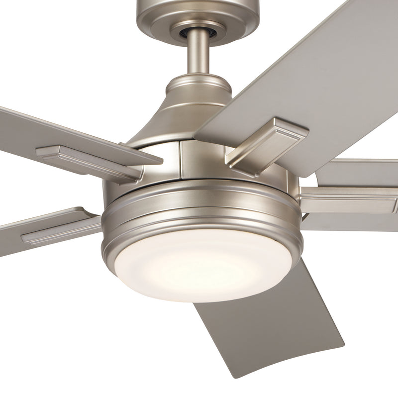 Kichler 310075NI 52" Ceiling Fan, Brushed Nickel
