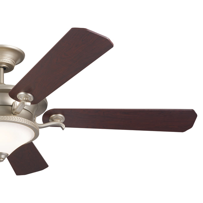 Kichler 300370NI 60" Ceiling Fan, Brushed Nickel