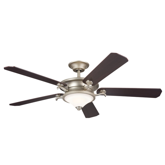 Kichler 300370NI 60" Ceiling Fan, Brushed Nickel