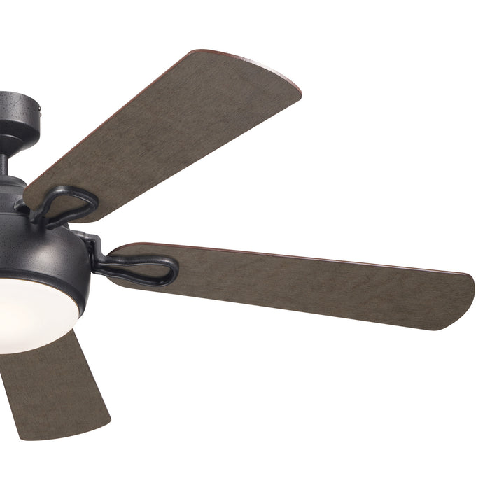 Kichler 300415AVI 60" Ceiling Fan, Anvil Iron