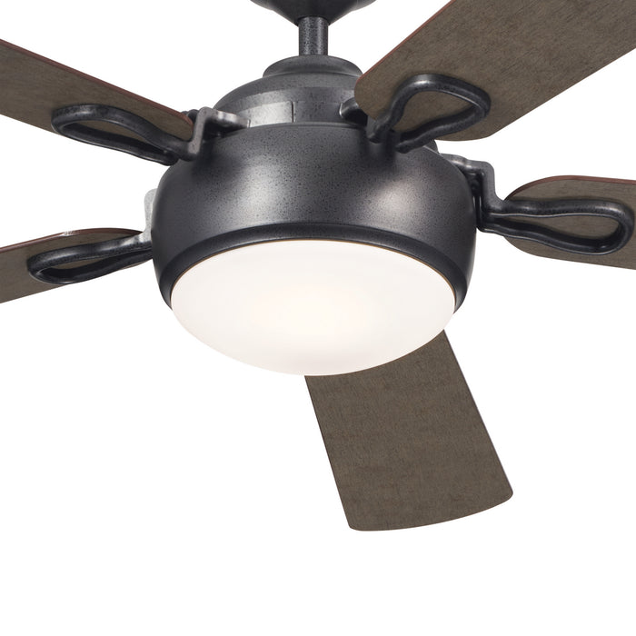 Kichler 300415AVI 60" Ceiling Fan, Anvil Iron