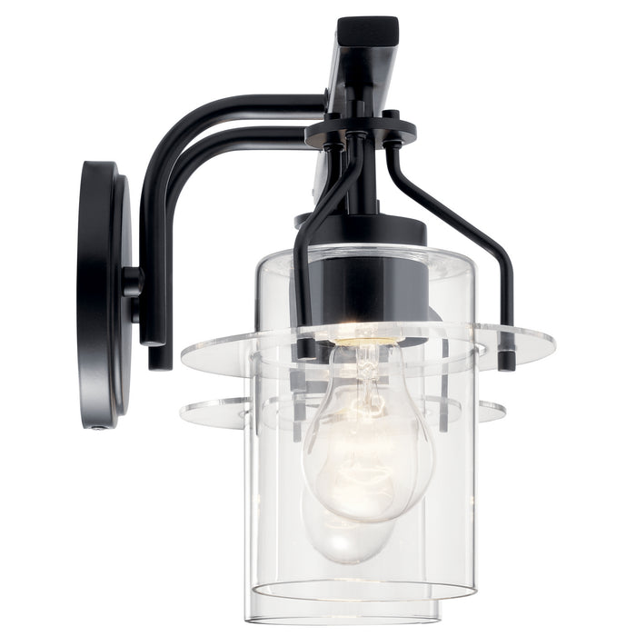 Kichler 55078BK Two Light Bath, Black