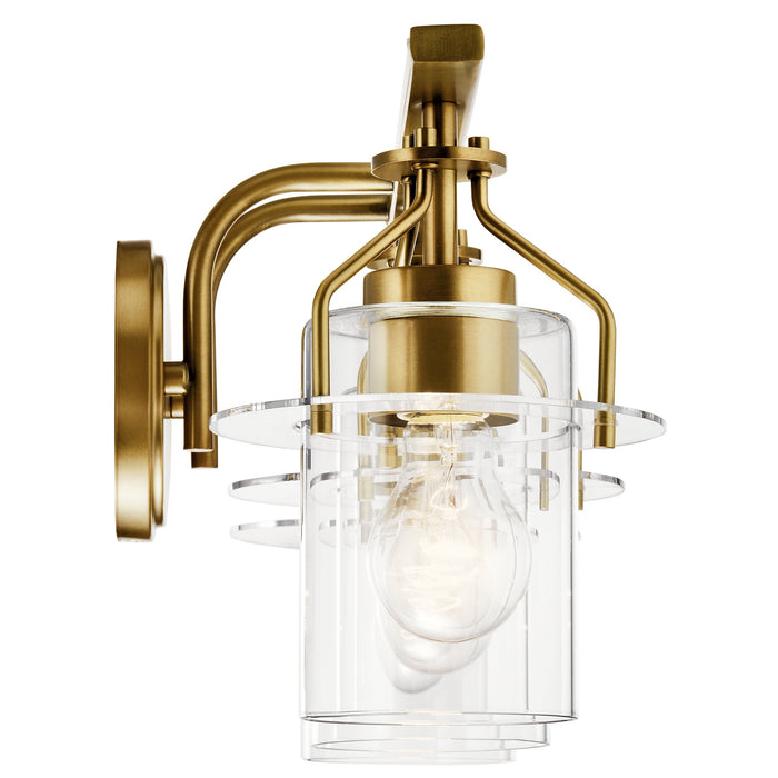 Kichler 55079NBR Three Light Bath, Brushed Brass