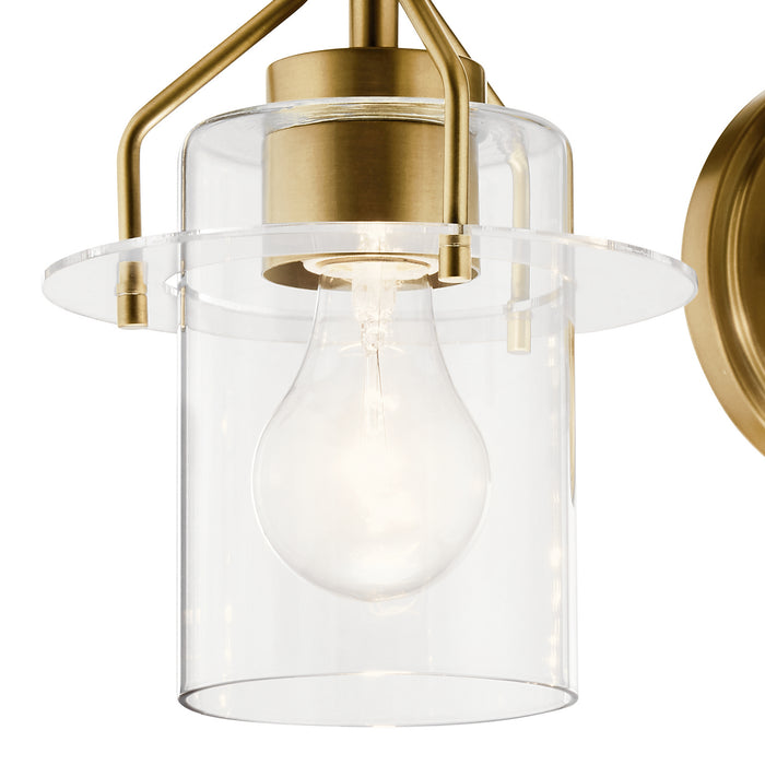 Kichler 55079NBR Three Light Bath, Brushed Brass