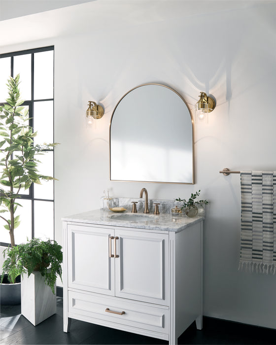 Kichler 55077NBR One Light Wall Sconce, Brushed Brass
