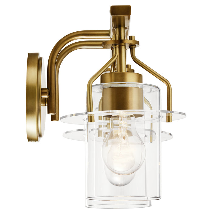 Kichler 55078NBR Two Light Bath, Brushed Brass