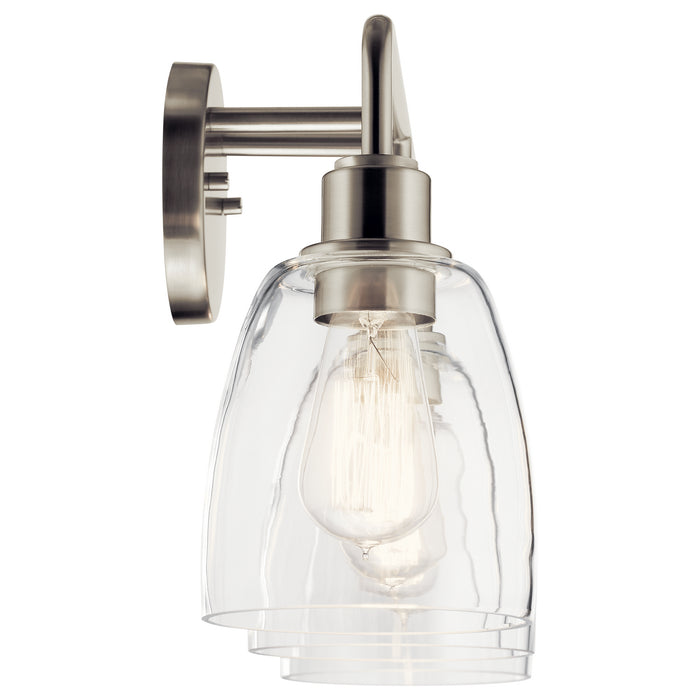 Kichler 55102NI Three Light Bath, Nickel Textured