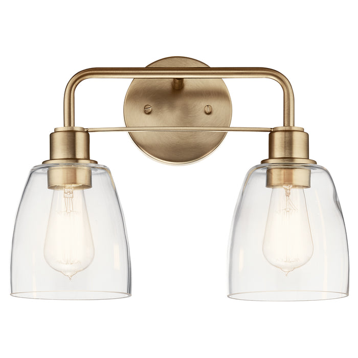Kichler 55101CPZ Two Light Bath, Champagne Bronze