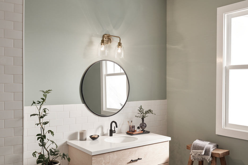 Kichler 55101CPZ Two Light Bath, Champagne Bronze