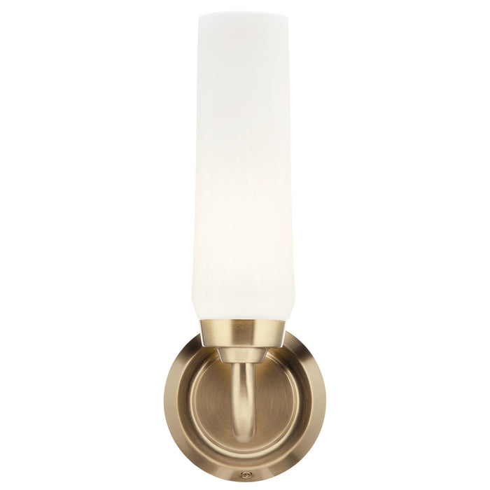 Kichler 55073CPZ One Light Wall Sconce, Champagne Bronze