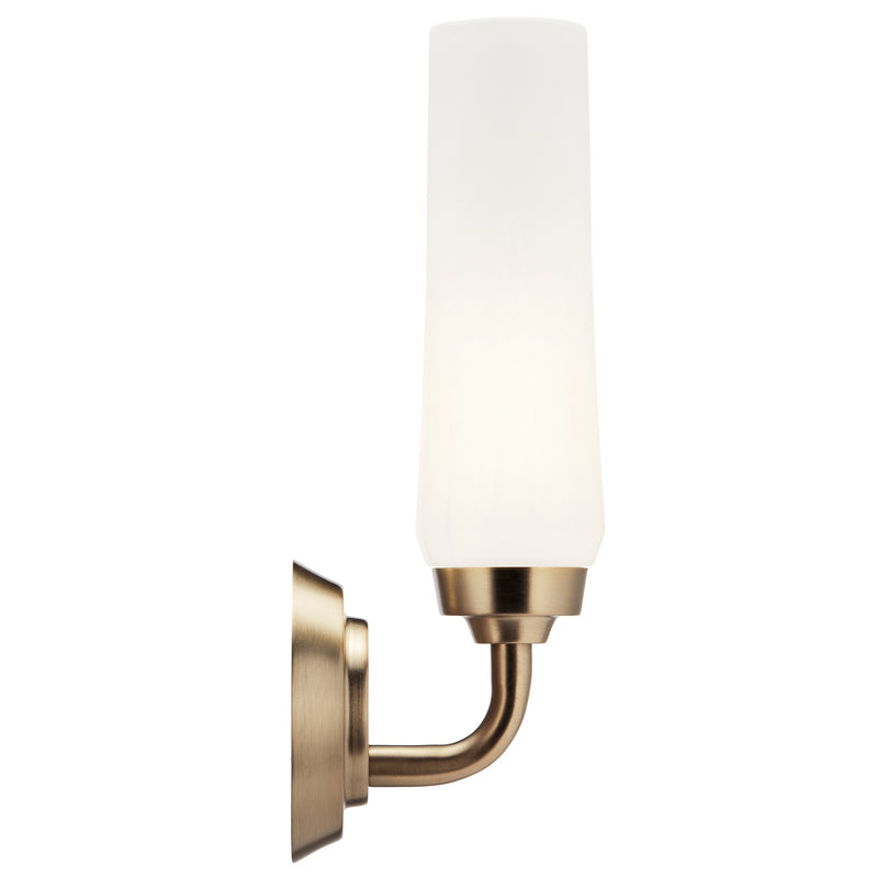 Kichler 55073CPZ One Light Wall Sconce, Champagne Bronze