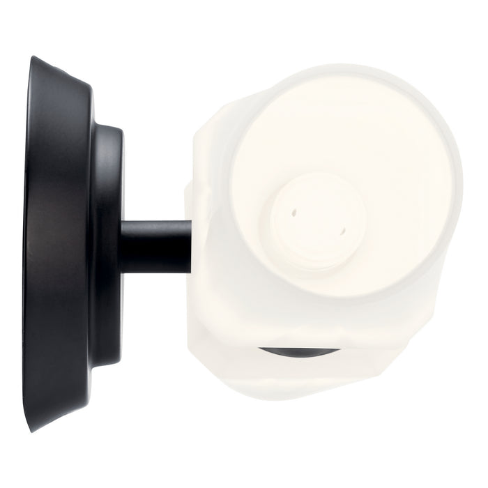 Kichler 55074BK Two Light Wall Sconce, Black