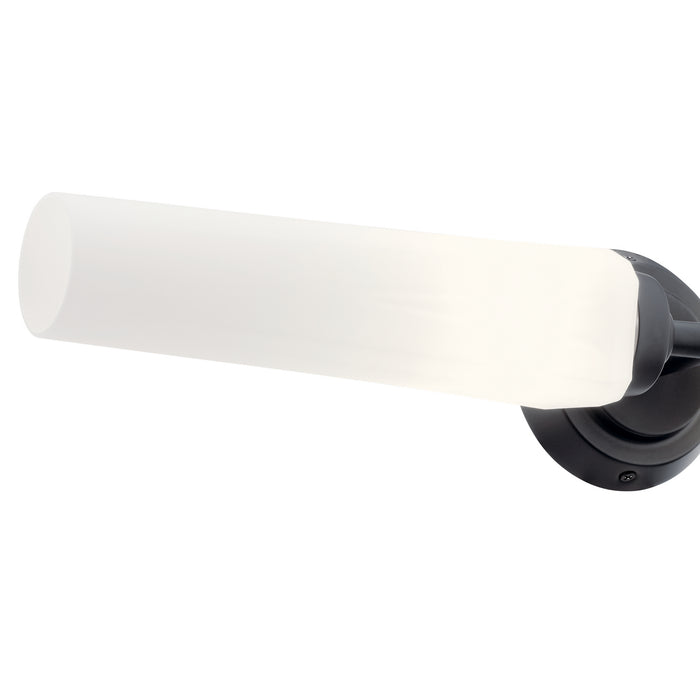 Kichler 55075BK Two Light Bath, Black
