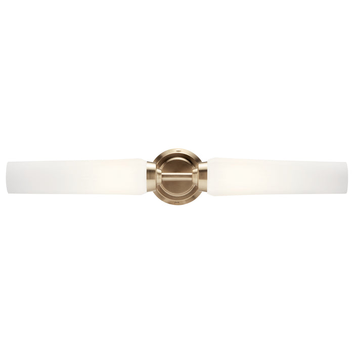 Kichler 55075CPZ Two Light Bath, Champagne Bronze