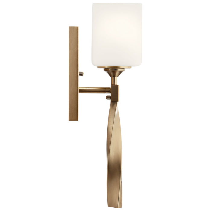 Kichler 55000CPZ One Light Wall Sconce, Champagne Bronze