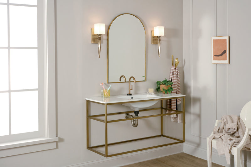 Kichler 55000CPZ One Light Wall Sconce, Champagne Bronze