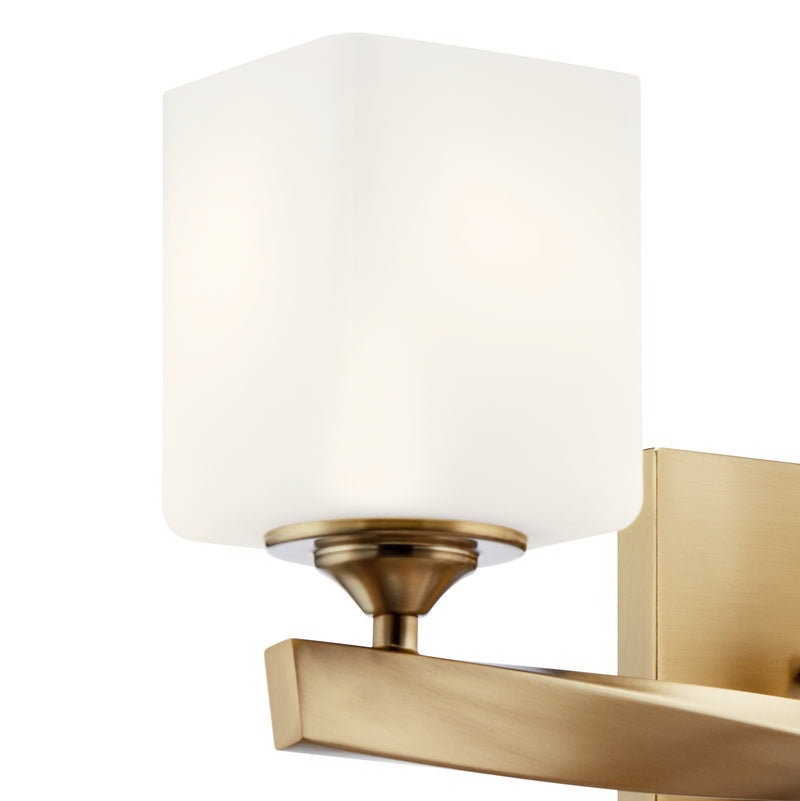 Kichler 55002CPZ Three Light Bath, Champagne Bronze