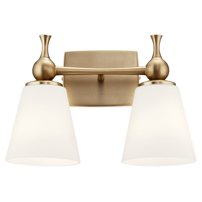 Kichler 55091CPZ Two Light Bath, Champagne Bronze