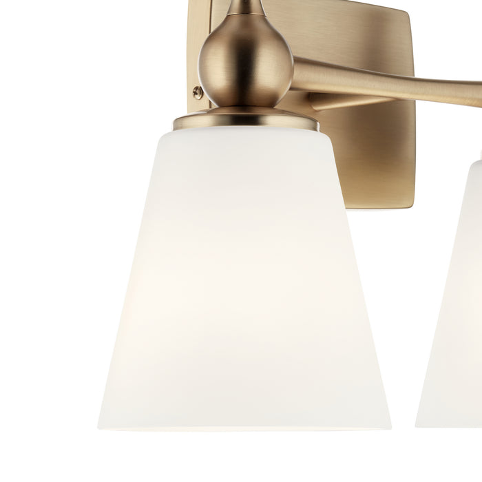 Kichler 55091CPZ Two Light Bath, Champagne Bronze