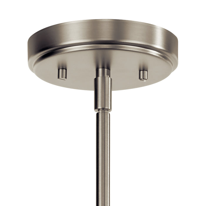 Kichler 52399NI One Light Mini Pendant, Nickel Textured