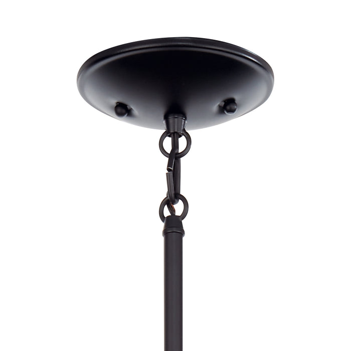 Kichler 43674BK One Light Mini Pendant, Black