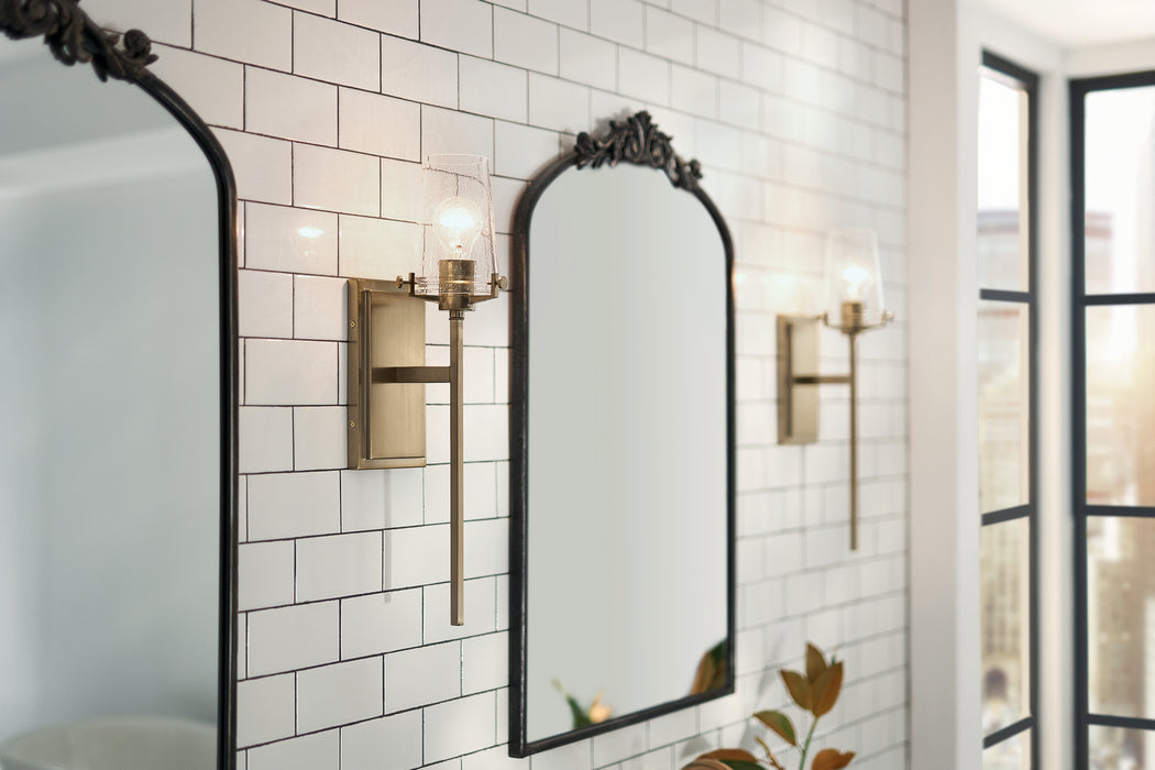 Kichler 45295CPZ One Light Wall Sconce, Champagne Bronze