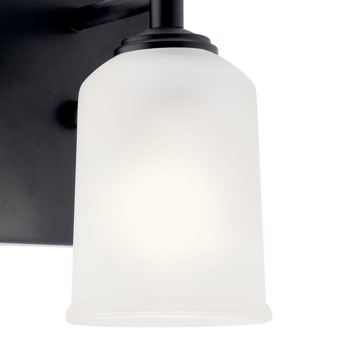 Kichler 45572BK One Light Wall Sconce, Black