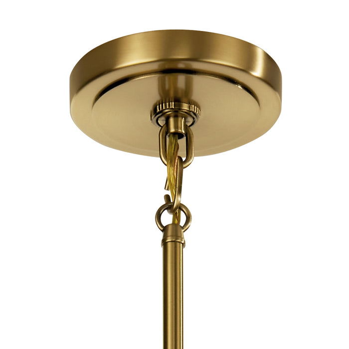 Kichler 52405BNB One Light Mini Pendant, Brushed Brass
